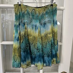 Tracy Evans Skirt Y2K Boho Paisley Fairycore Cottagecore Juniors 7